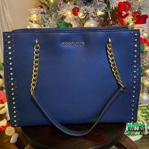 Navy Blue Michael Kors Bag